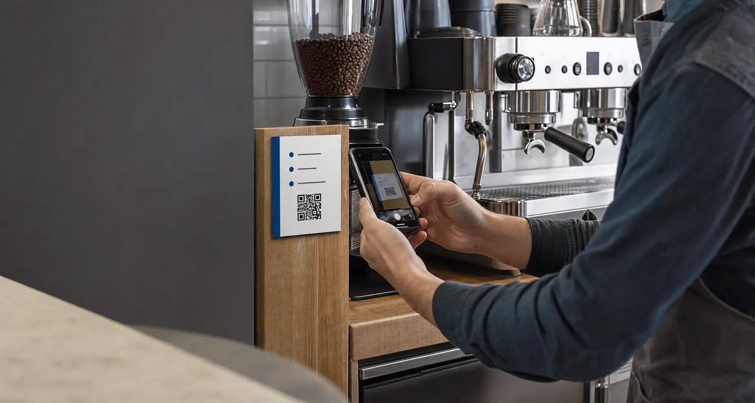 Сценарий перехода покупателя к инструкции по QR-коду