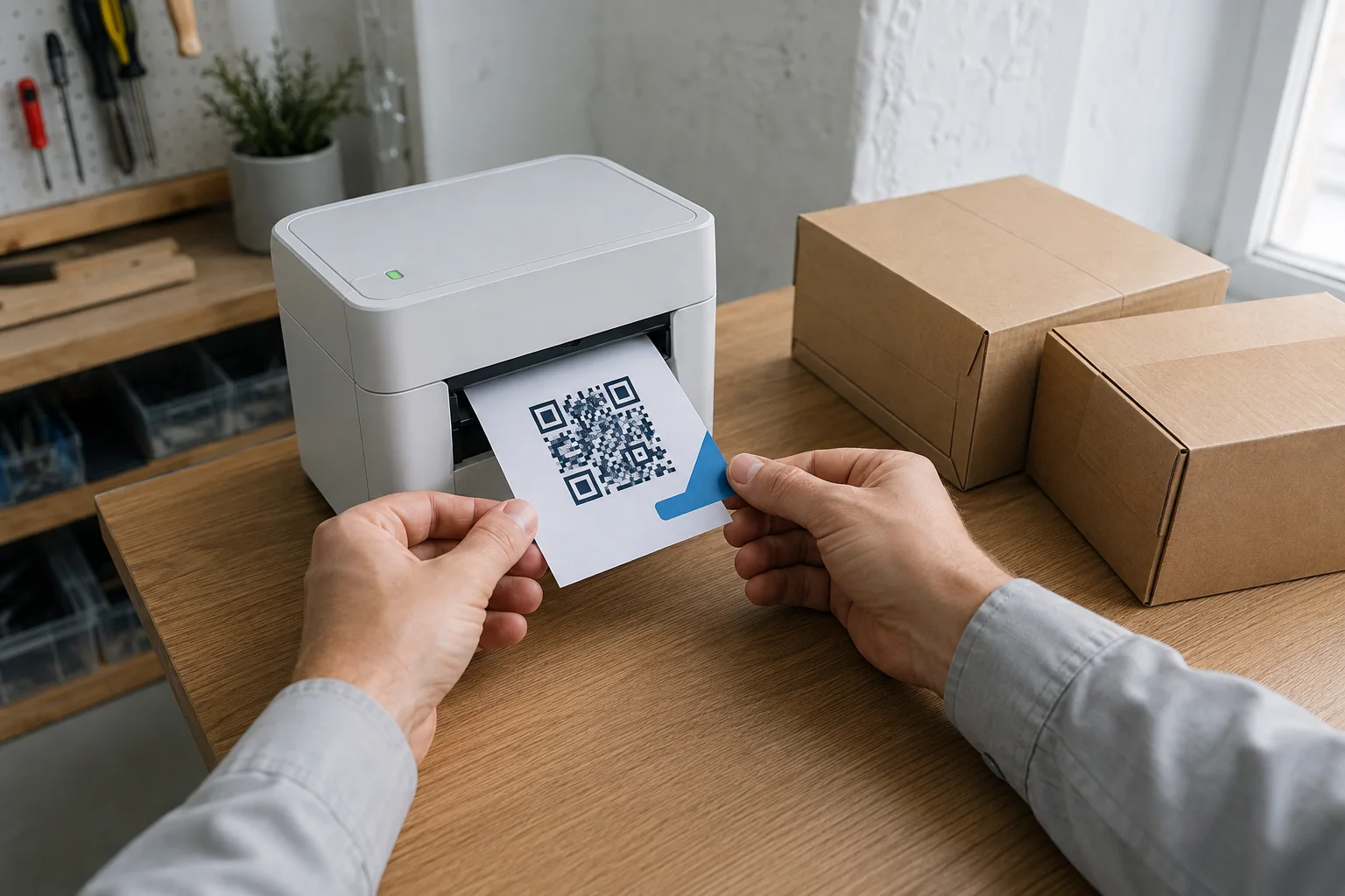 Производитель печатает QR-код для электронной инструкции к товару